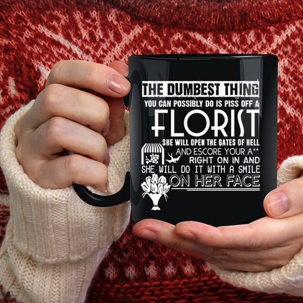 Florist Coffee Mug, Cute Gift For Florist Coffee Cup