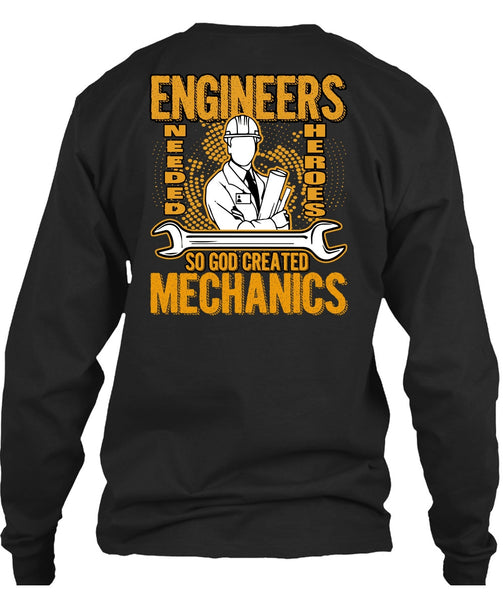 God Created Mechanics T Shirt, I Love Mechanic T Shirt