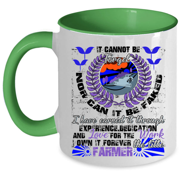 Funny Farmer Coffee Mug, The Title Farmer Accent Mug