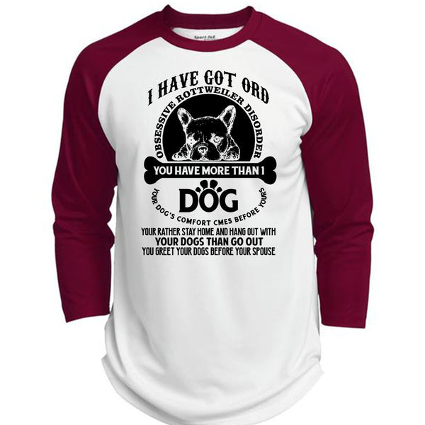 You Have More Than 1 Dog T Shirt, I Love Dogs T Shirt, Awesome T-Shirts  (Polyester Game Baseball Jersey)