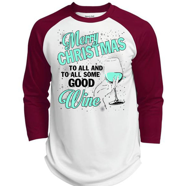 Merry Christmas To All T Shirt, I Love Christmas T Shirt, Awesome T-Shirts  (Polyester Game Baseball Jersey)