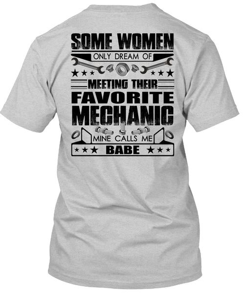 Favorite Mechanic T Shirt, I Love Mechanic T Shirt
