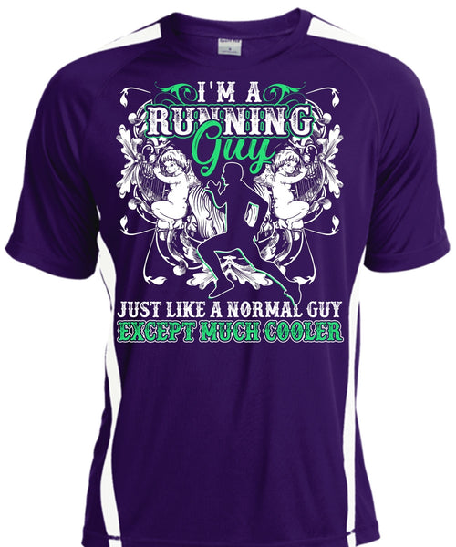 I'm A Running Guy T Shirt, Just Like A Normal Guy T Shirt, Cool Shirt