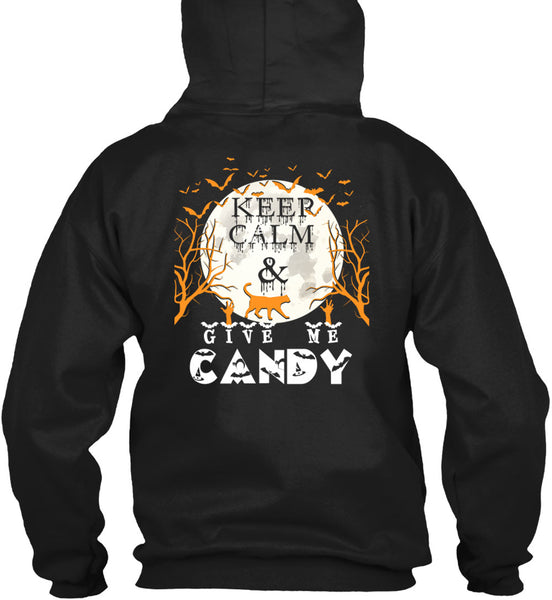 Keep Calm And Give Me Candy T Shirt, I Love Christmas T Shirt