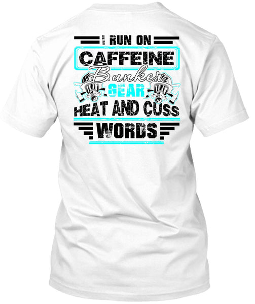 A black t-shirt with the shopify logo