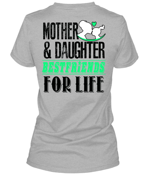 Mother And Daughter Best Friends T Shirt, I Love Mom T Shirt