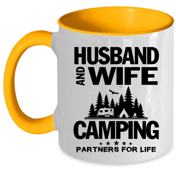 Husband And Wife Camping Partners For Life Cup