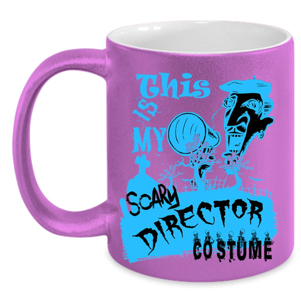 Scary Halloween Coffee Mug, This Is My Scary Director Costume Accent Mug