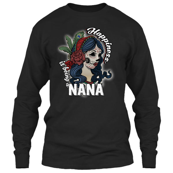 Happiness Is Being A Nana T Shirt, Coolest Nana T Shirt
