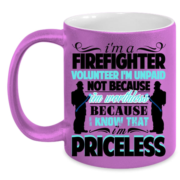 Best Gift For Firefighter Coffee Mug, I'm A Firefighter Accent Mug