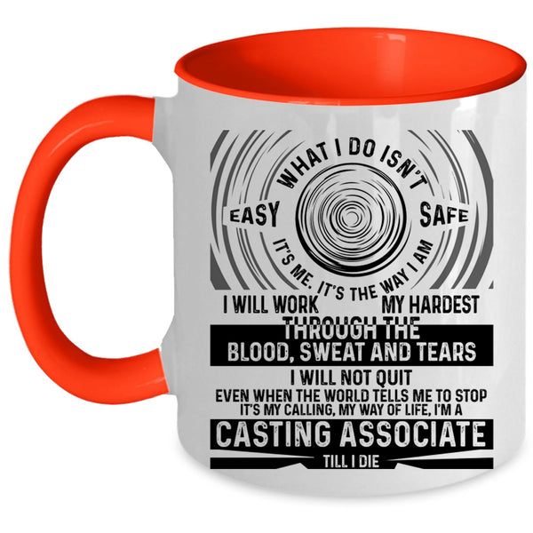 Cool Job Title Coffee Mug, I'm A Casting Associate Accent Mug