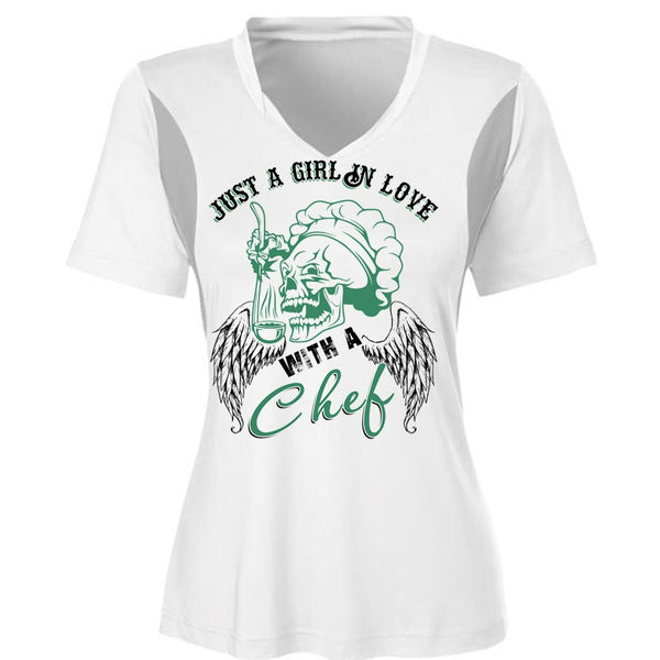 Just A Girl In Love With A Chef T Shirt, I Love Cooking T Shirt, Awesome T-Shirts