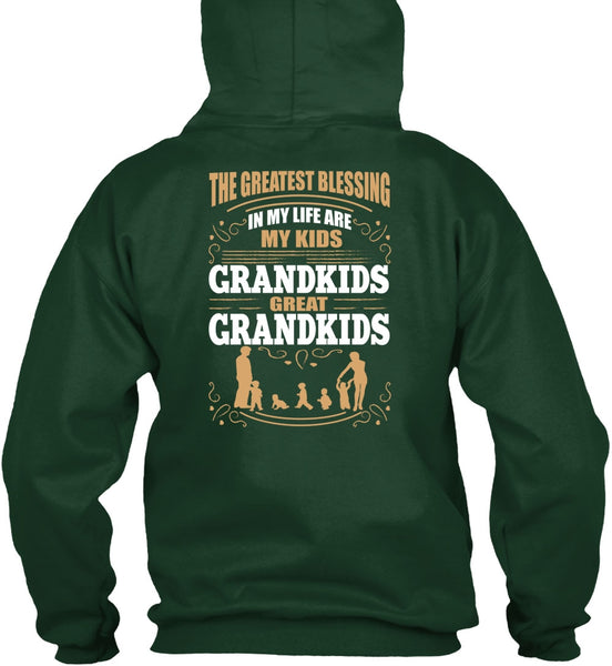 My Kids Grandkids Great Grandkids T Shirt, Being A Baby T Shirt