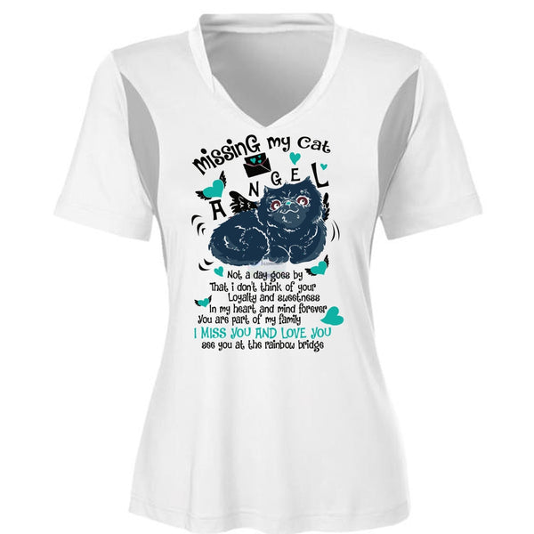 Missing My Cat Angel T Shirt, I Love My Cat T Shirt, Awesome T-Shirts