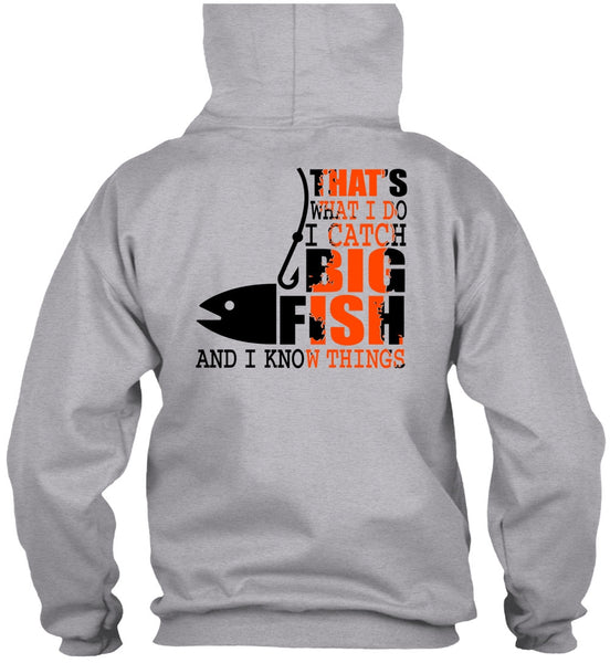 I Catch Big Fish T Shirt, I Love Fishing T Shirt