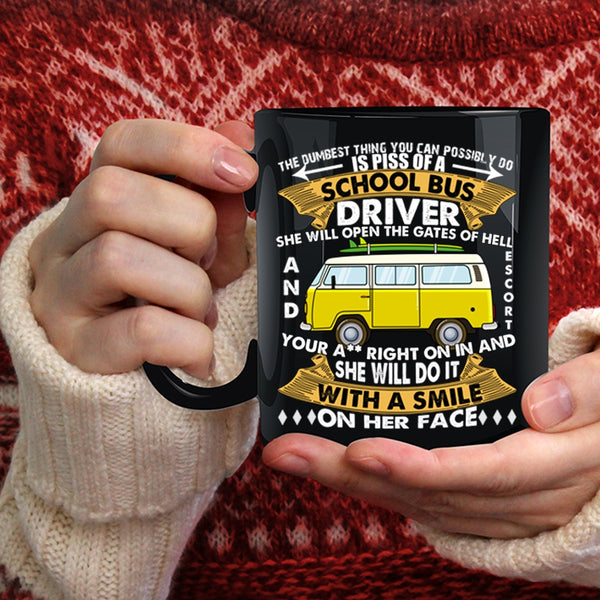 School Bus Driver Coffee Mug, Best Gift For School Bus Driver Coffee Cup