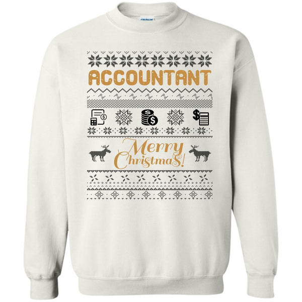 Gift For Merry Christmas T Shirt, Acoountant Merry Christmas Sweatshirt