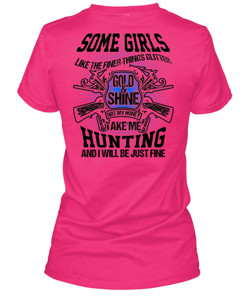 Take Me Hunting T Shirt, I Love Hunting T Shirt