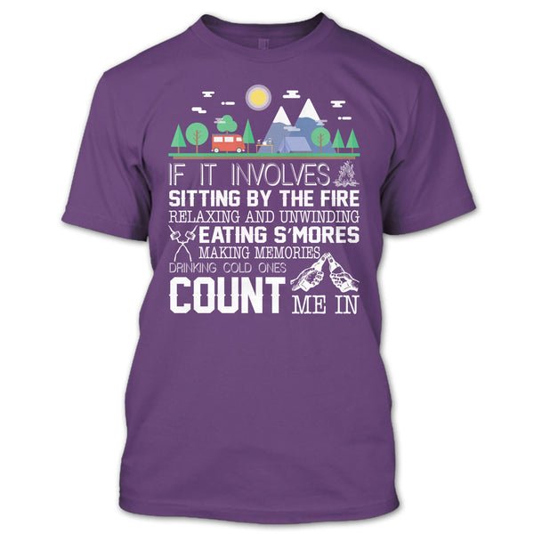 I Don't Need Therapy T Shirt, I Just Need To Go Camping With My Dog T Shirt