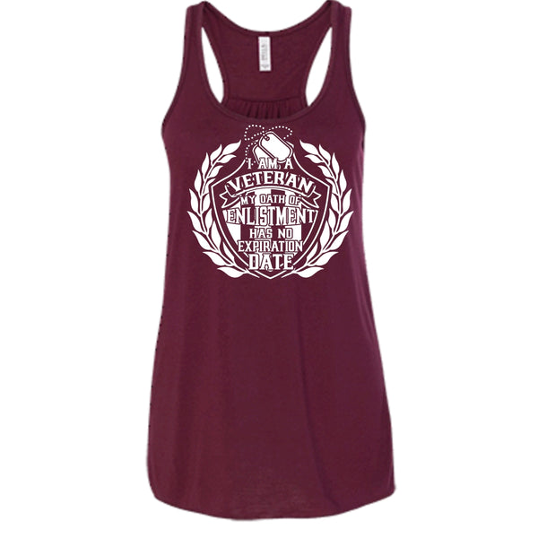 I Am A Veteran T Shirt, My Oath Of Enlistment Tank Top