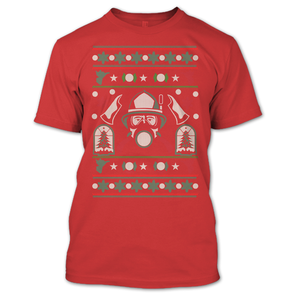 A black t-shirt with the shopify logo