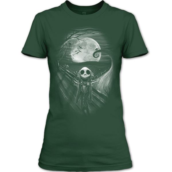 A black t-shirt with the shopify logo