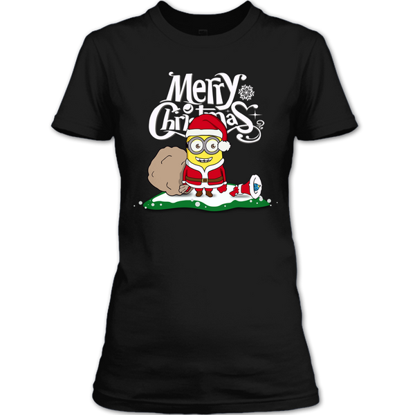 A black t-shirt with the shopify logo