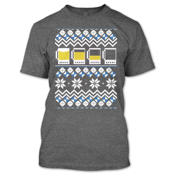 A black t-shirt with the shopify logo