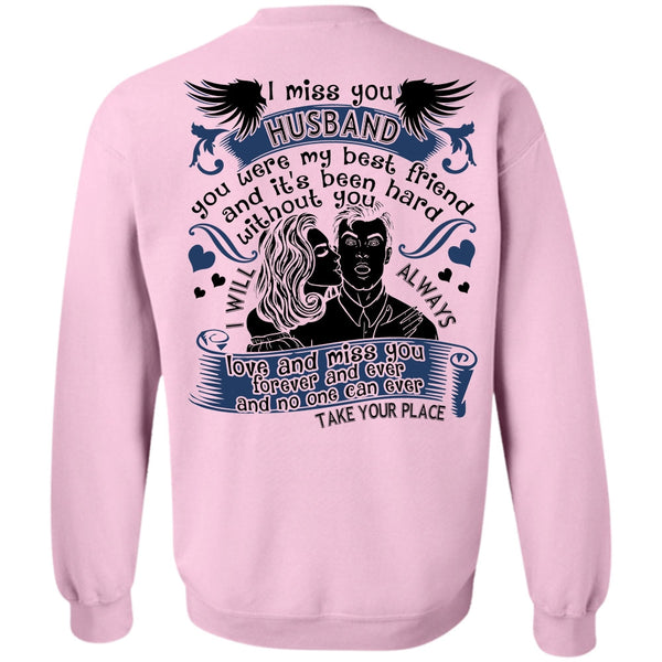 I Love Husband T Shirt, I Miss You Husband Sweatshirt