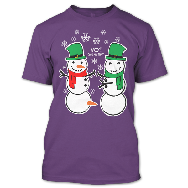 A black t-shirt with the shopify logo