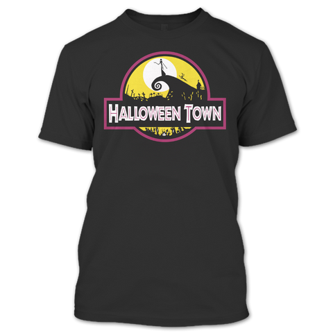 A black t-shirt with the shopify logo