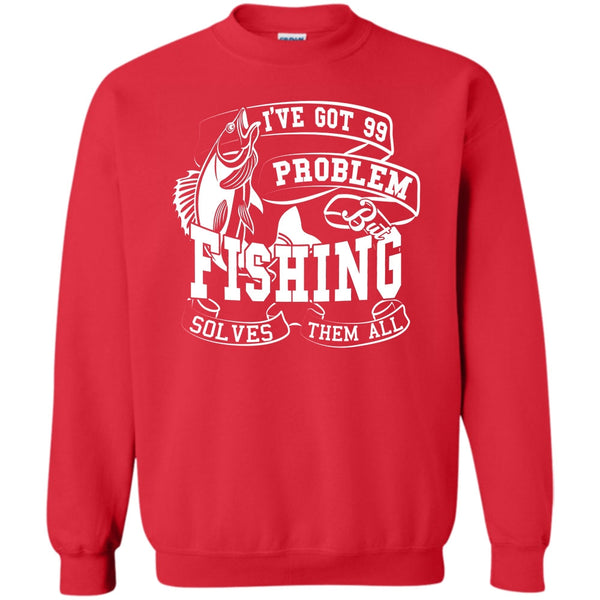 But Fishing Solves Them All T Shirt, Coolest Fishing Lover Sweatshirt