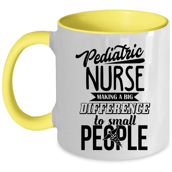 Awesome Gift For Nurses Coffee Mug, Pediatric Nurse Accent Mug