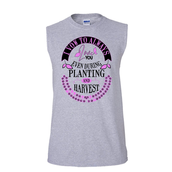I Vow To Always Love You T Shirt, Harvest T Shirt, Awesome t-shirts (Men's Cotton Sleeveless)
