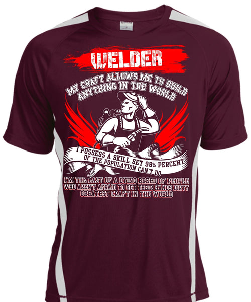 Welder My Craft Allows Me T Shirt, Greatest Craft In The World T Shirt, Cool Shirt