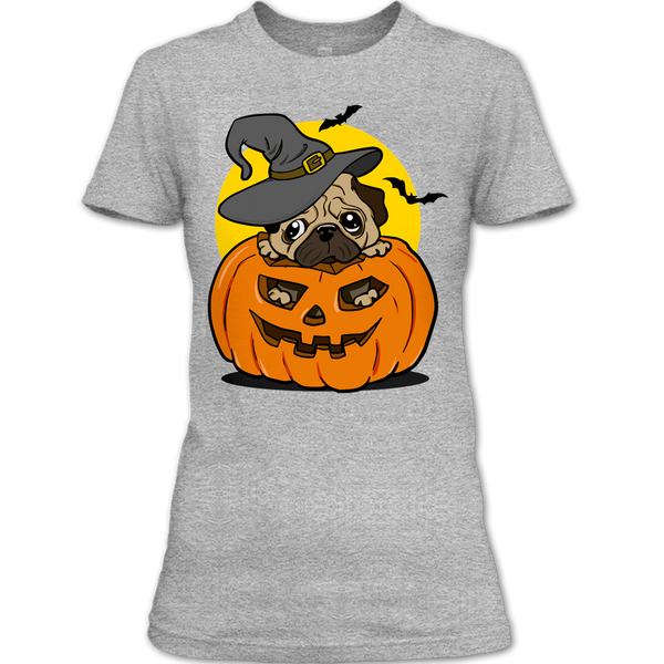 A black t-shirt with the shopify logo