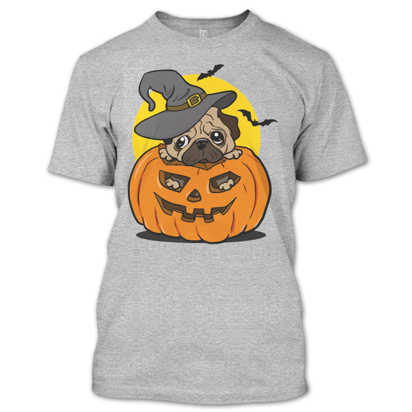 A black t-shirt with the shopify logo