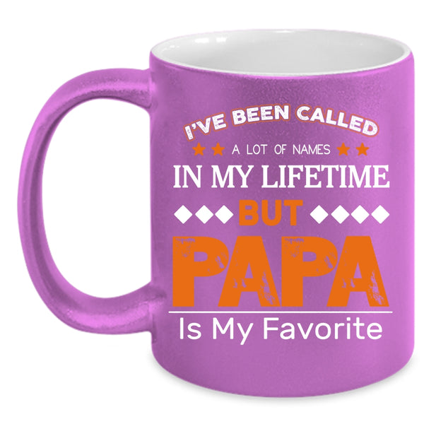 Papa Is My Favorite Name Coffee Mug, Cool Papa Coffee Cup