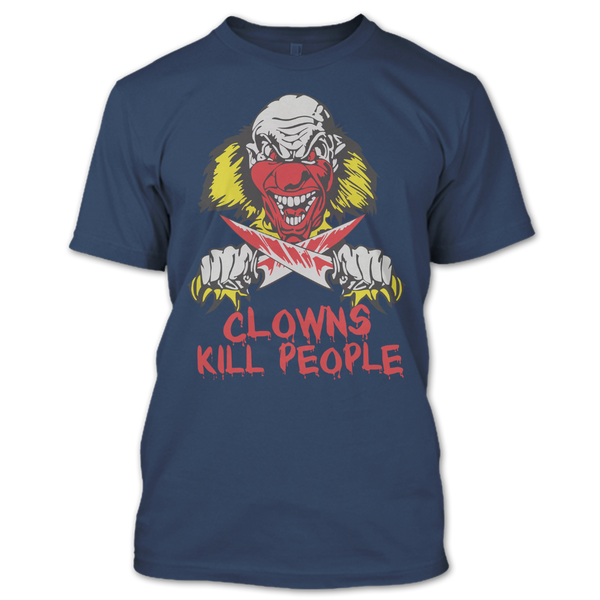 A black t-shirt with the shopify logo