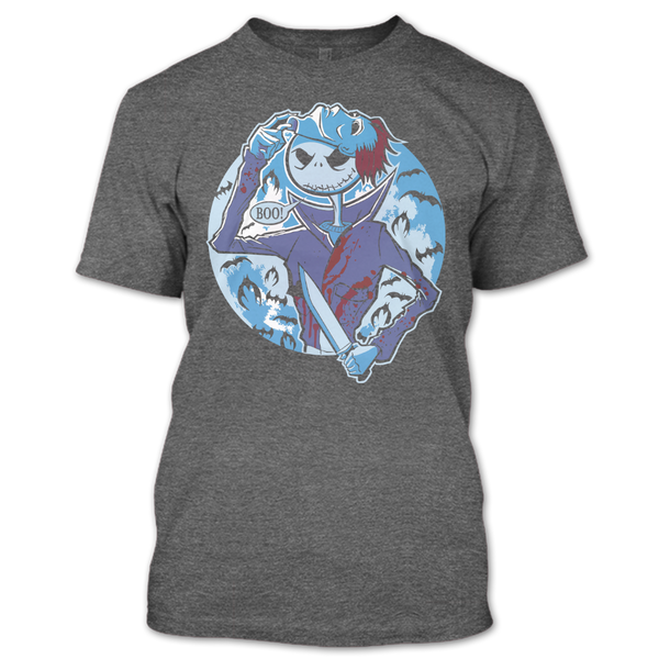 A black t-shirt with the shopify logo