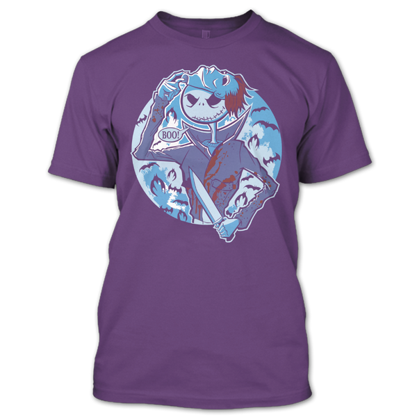 A black t-shirt with the shopify logo