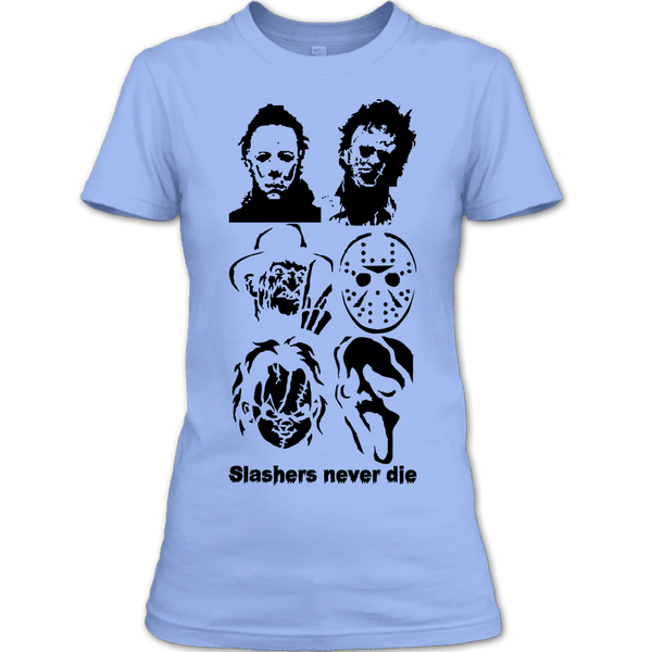 A black t-shirt with the shopify logo