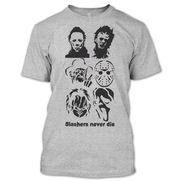 A black t-shirt with the shopify logo