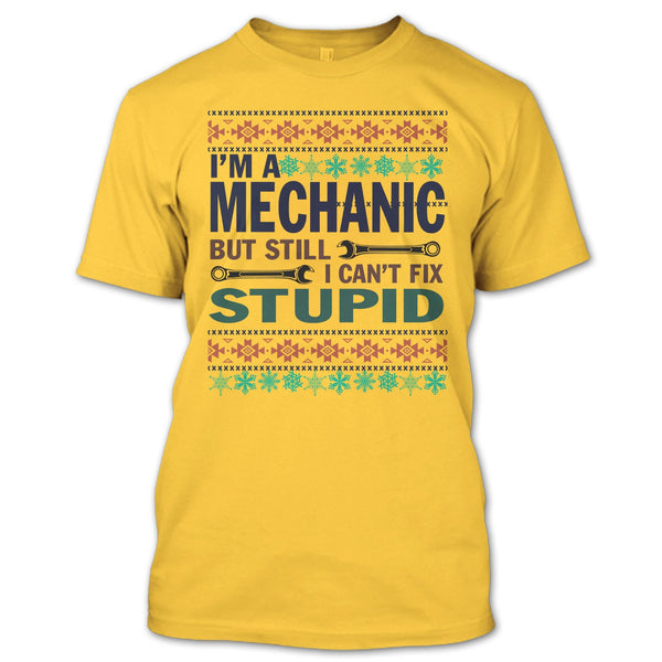I'm A Mechanic T Shirt, Merchanic Merry Christmas T Shirt