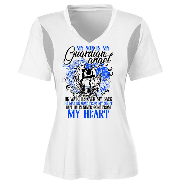 My Son Is My Guardian Angel T Shirt, I Love Son T Shirt, Awesome T-Shirts