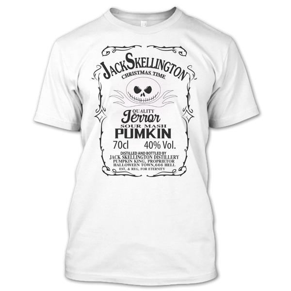 A black t-shirt with the shopify logo