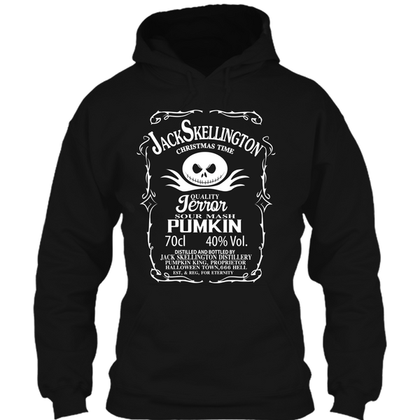 A black t-shirt with the shopify logo