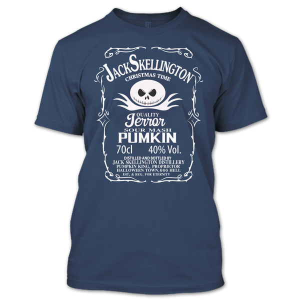 A black t-shirt with the shopify logo