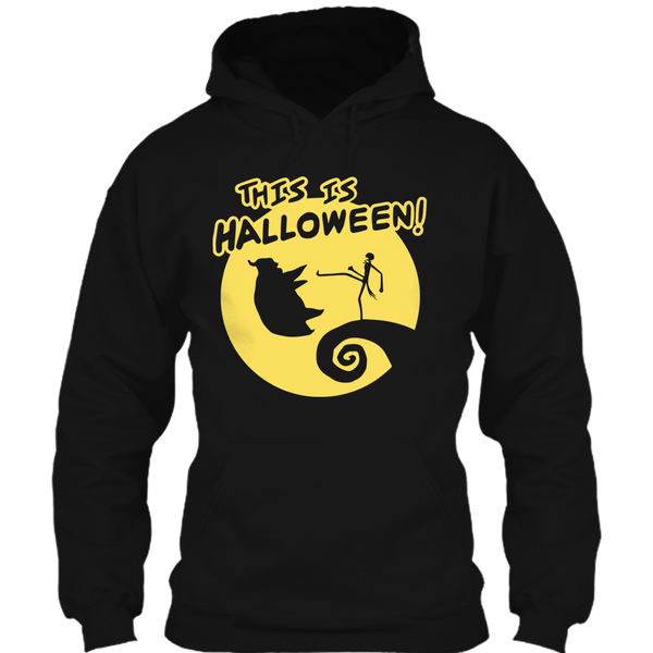 A black t-shirt with the shopify logo