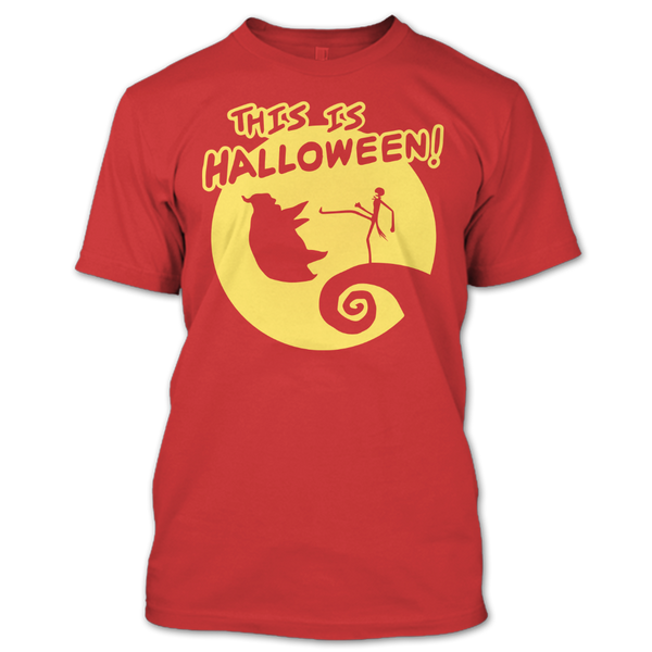 A black t-shirt with the shopify logo